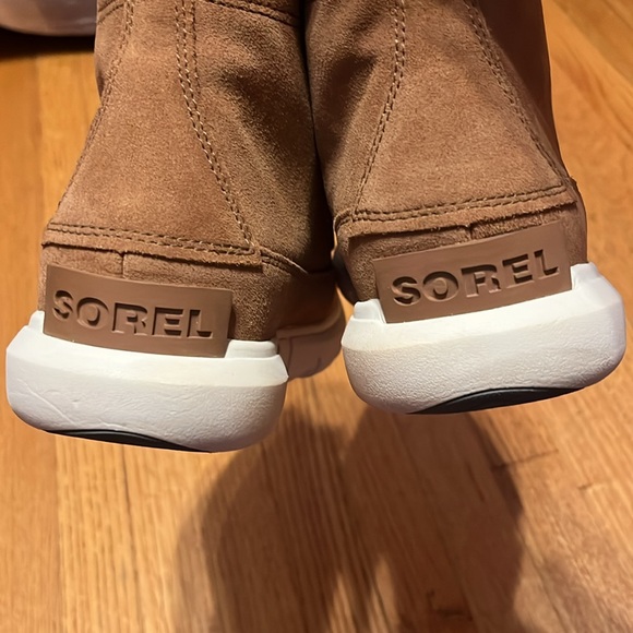 Sorel Explorer Next Joan WP Boots Waterproof Insulated Velvet Tan Fwan - Picture 11 of 17